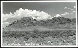 Florida Mountains Near Deming Desert Landscape Postcard