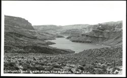 Canyon Lake View from the Apache Trail Postcard