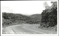 U.S. 27 Winding Road, Cumberland Mountains Postcard