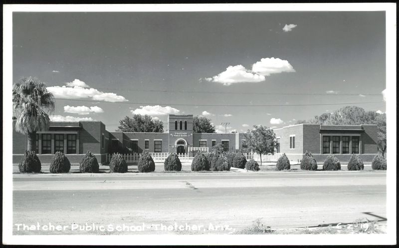 Thatcher Public School Building in Arizona