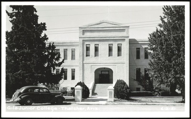 Gila Junior College Building in Thatcher, Arizona