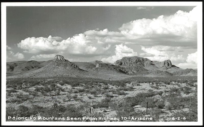 Peloncillo Mountains View from Highway 70 Arizona