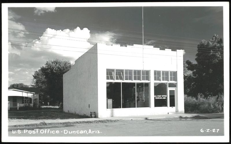 U.S. Post Office Building in Duncan, Arizona