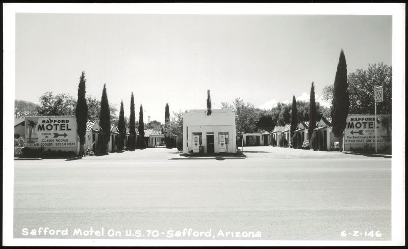 Safford Motel on U.S. 70, Safford, Arizona