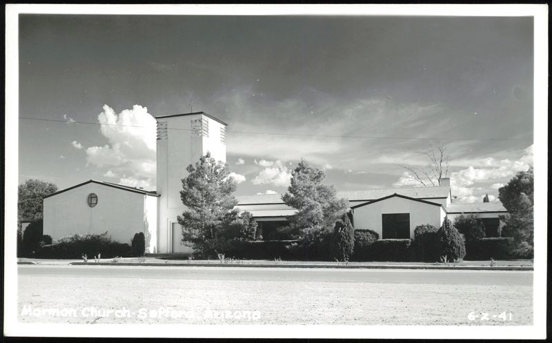 Mormon Church in Safford, Arizona