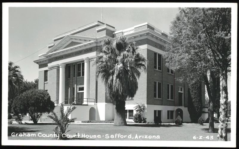 Graham County Court House in Safford, Arizona