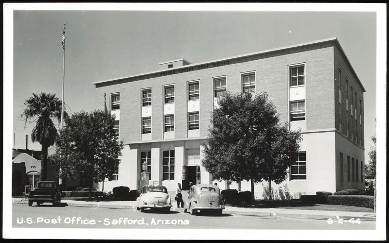 U.S. Post Office Building in Safford, Arizona