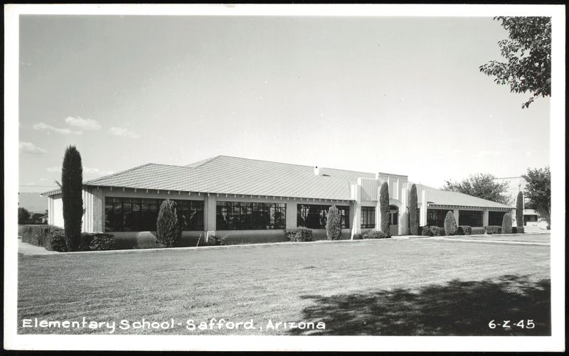 Elementary School Building in Safford, Arizona