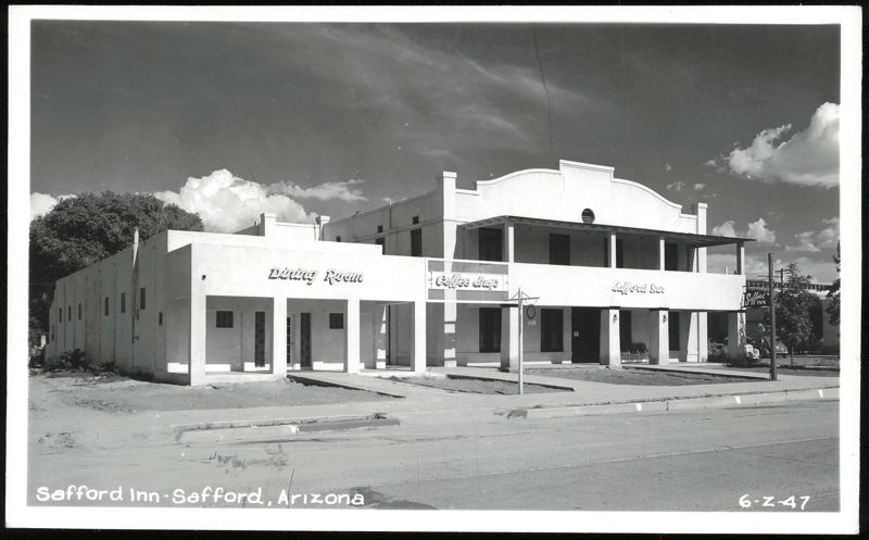Safford Inn Dining Room and Coffee Shop Arizona