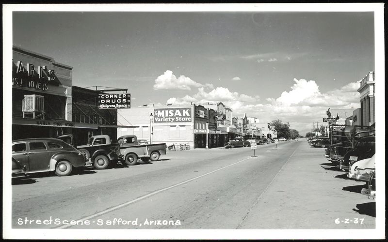 Street Scene in Safford, Arizona