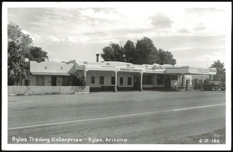 Bylas Trading Enterprise and Greyhound Bus Depot Arizona