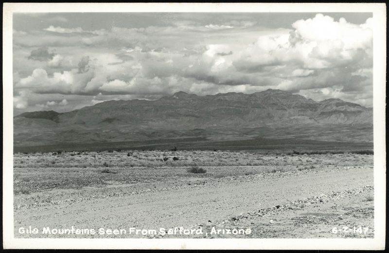 Gila Mountains View from Safford, Arizona