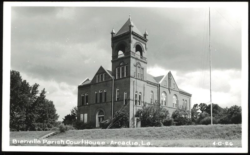 Bienville Parish Courthouse in Arcadia, Louisiana