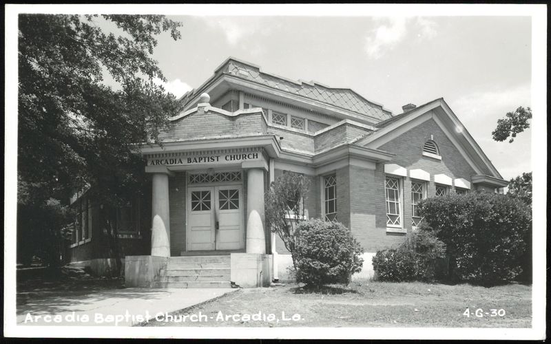 Arcadia Baptist Church in Arcadia, Louisiana