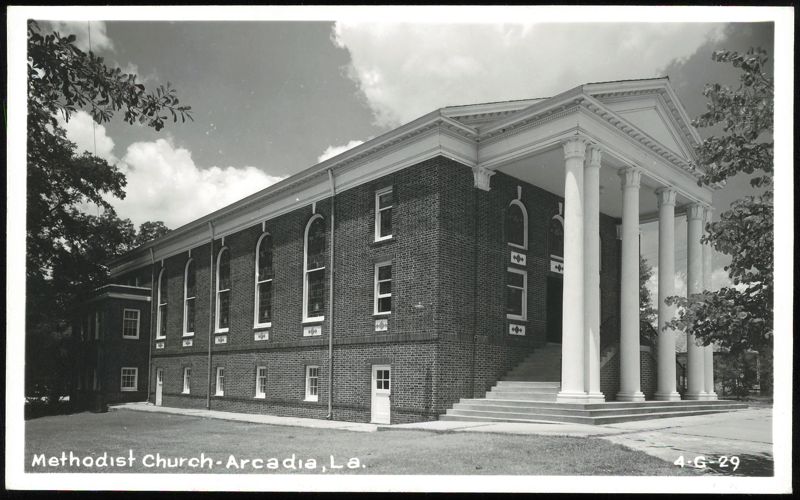 Methodist Church in Arcadia, Louisiana