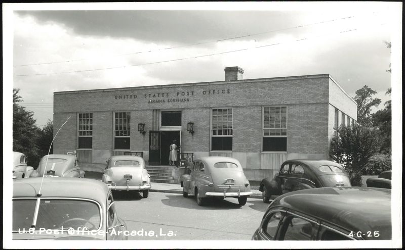 United States Post Office Building in Arcadia, Louisiana