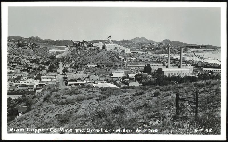Miami Copper Co. Mine and Smelter Arizona