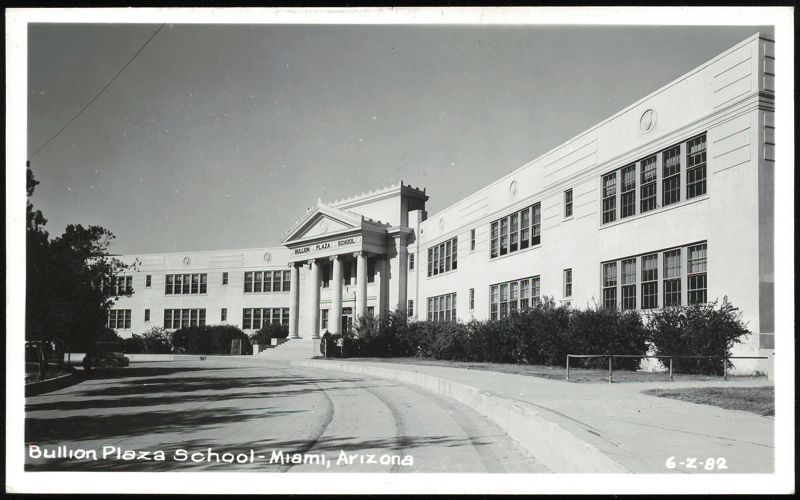 Bullion Plaza School Building in Miami, Arizona