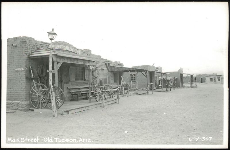 Main Street at Old Tucson, Arizona Old Tucson Studios