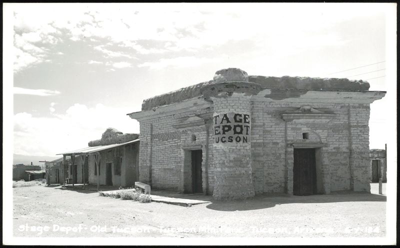 Stage Depot at Old Tucson Arizona