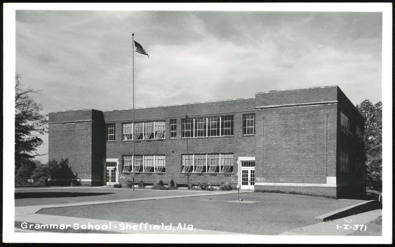 Grammar School Building in Sheffield, Alabama