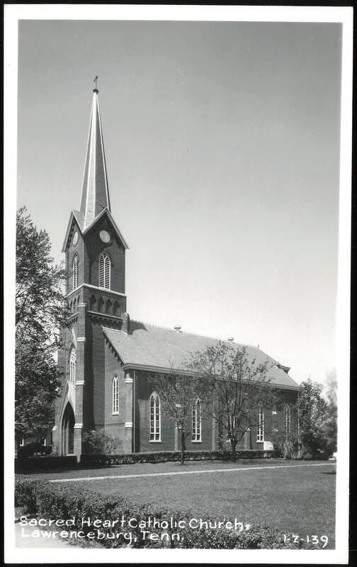 Sacred Heart Catholic Church in Lawrenceburg, Tennessee