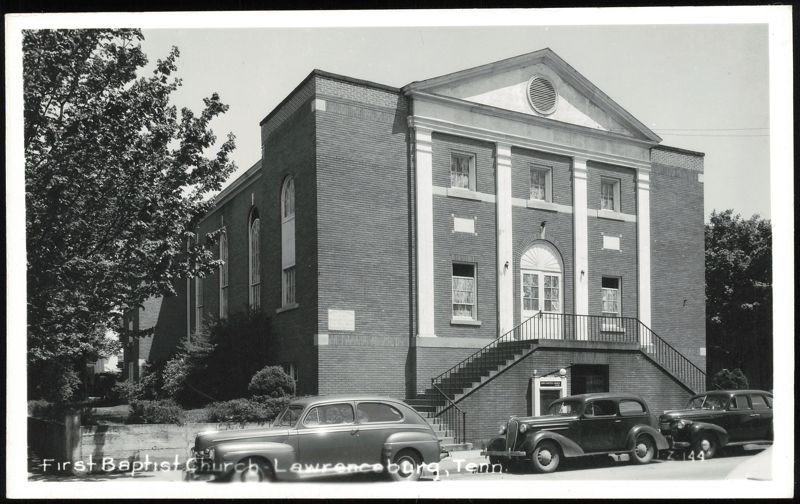 First Baptist Church in Lawrenceburg, Tennessee