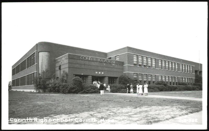 Corinth High School Building Exterior