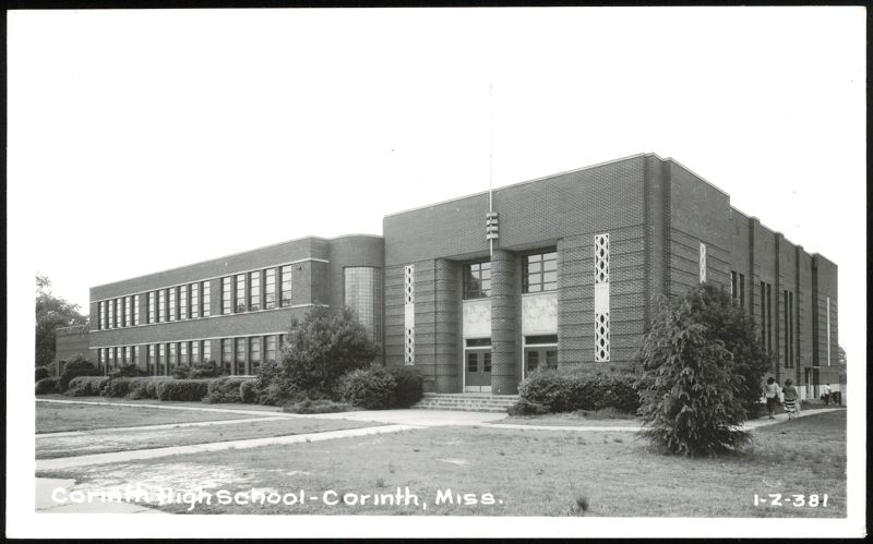 Corinth High School Building in Corinth, Mississippi