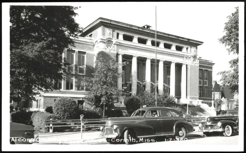 Alcorn County Courthouse in Corinth, Mississippi