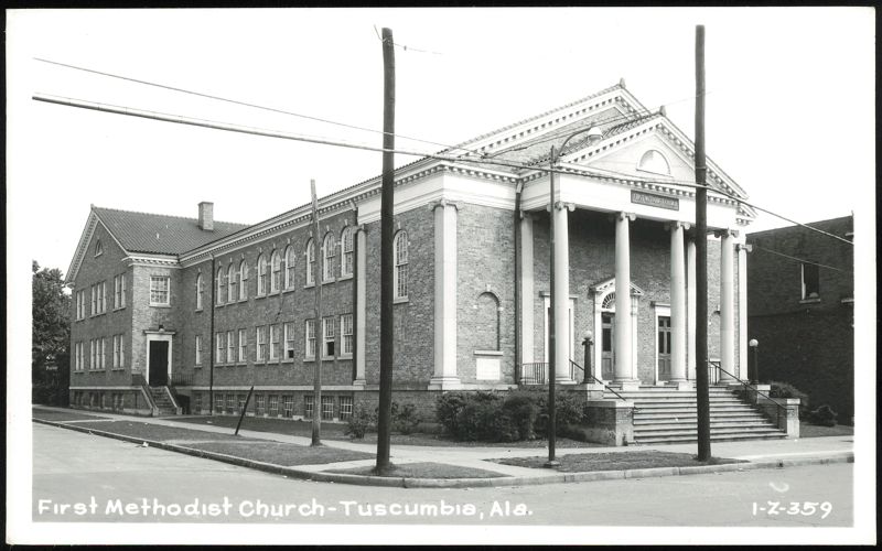 First Methodist Church in Tuscumbia, Alabama