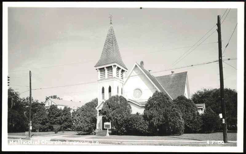 Methodist Church in Franklin, Louisiana