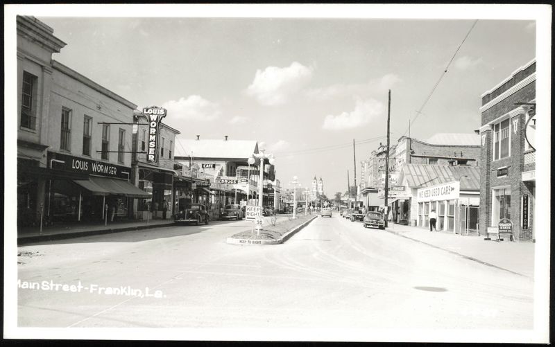 Main Street View in Franklin, Louisiana