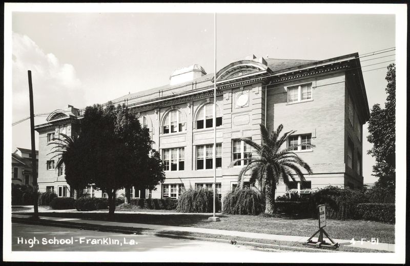 High School Building in Franklin, Louisiana