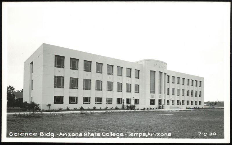 Science Building at Arizona State College in Tempe
