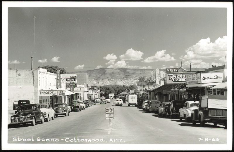 Street Scene in Cottonwood, Arizona