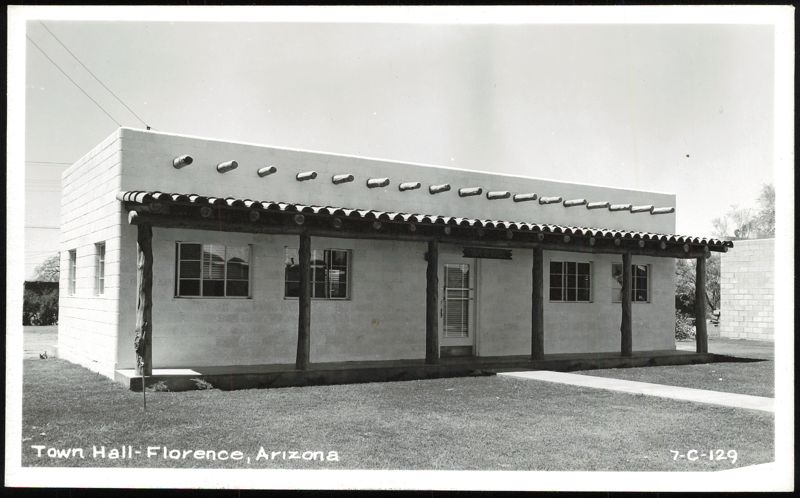 Town Hall in Florence, Arizona