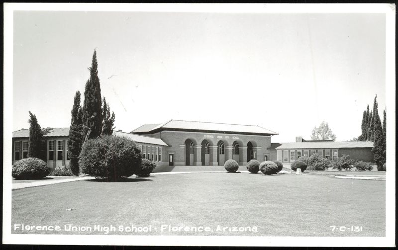 Florence Union High School Building Exterior Arizona