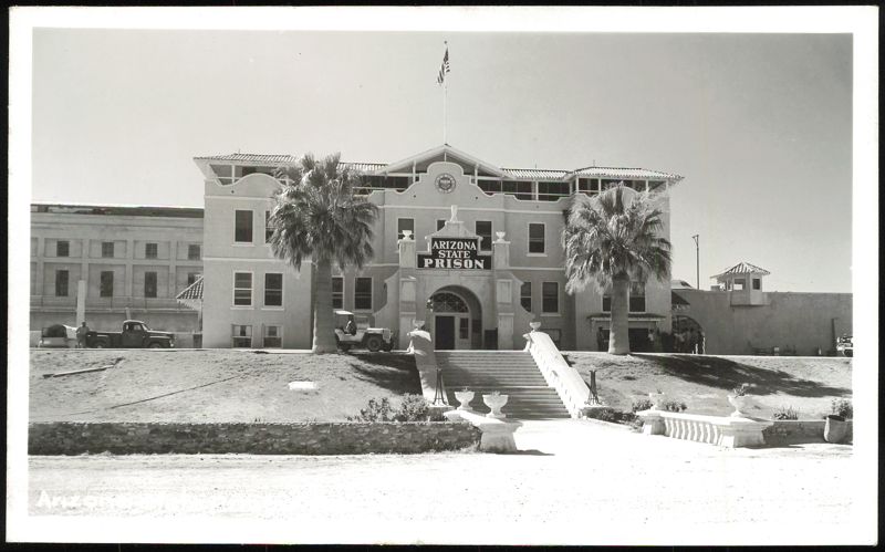 Arizona State Prison Entrance and Administration Building Florence