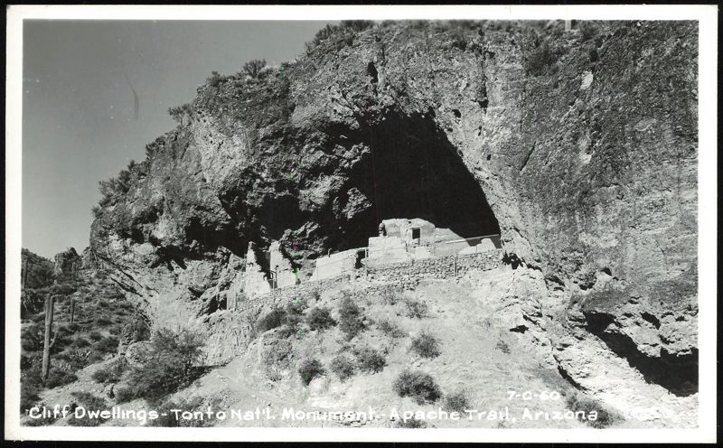 Cliff Dwellings at Tonto National Monument, Arizona