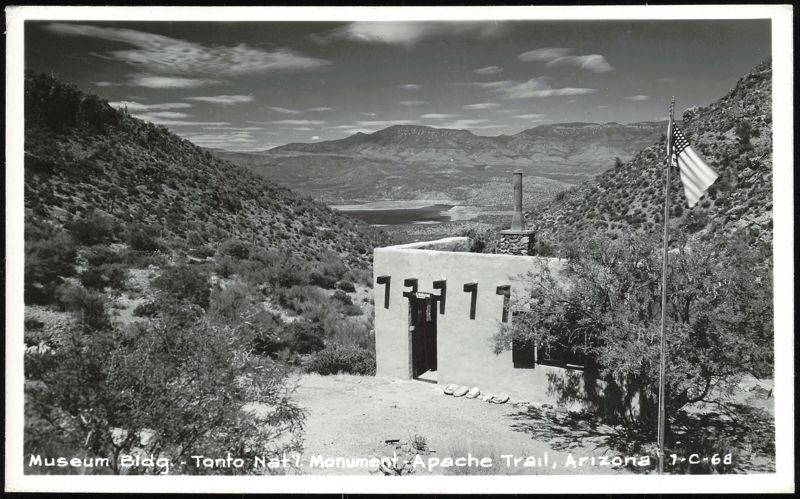 Museum Building at Tonto National Monument, Apache Trail Arizona