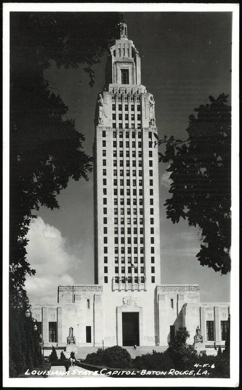 Louisiana State Capitol Building in Baton Rouge