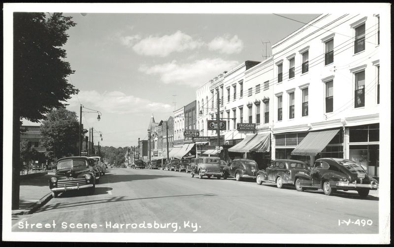 Street Scene in Harrodsburg, Kentucky