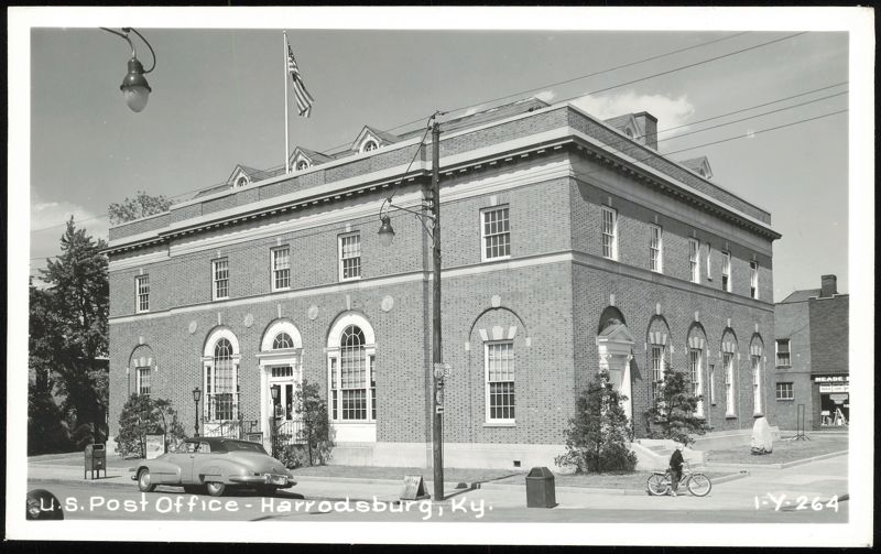 U.S. Post Office Building in Harrodsburg, Kentucky