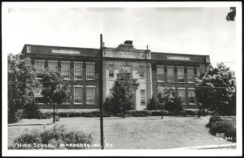 Harrodsburg High School Building Kentucky