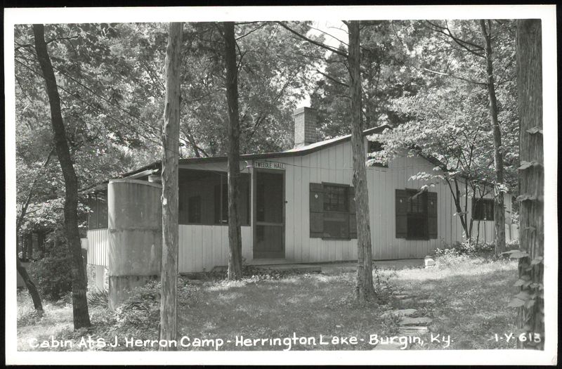 Tweedle Hall Cabin at S.J. Herron Camp, Herrington Lake