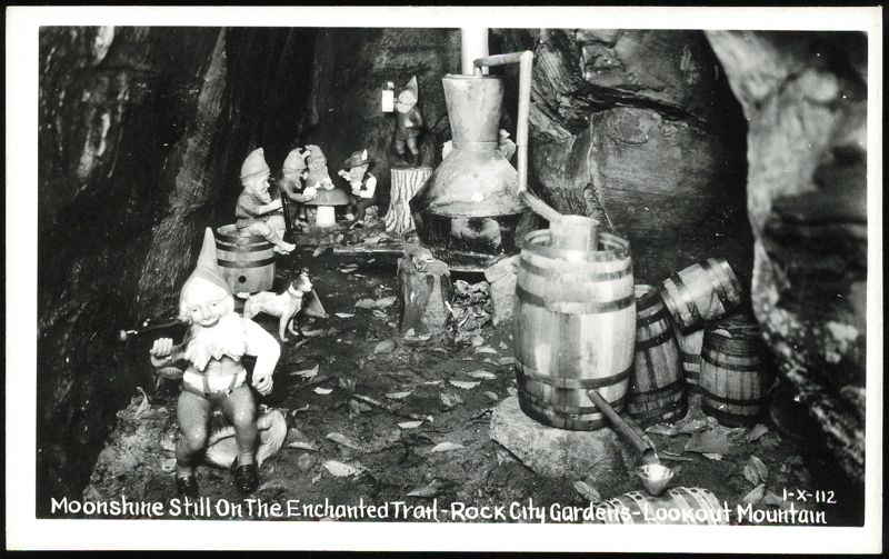 Moonshine Still on the Enchanted Trail Lookout Mountain Georgia