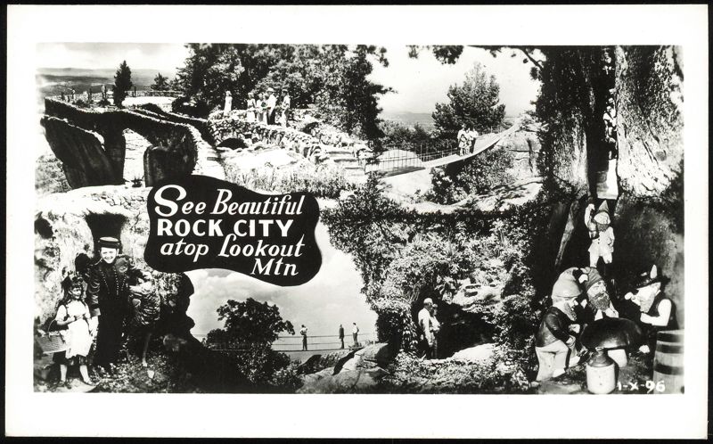 Rock City Lookout Mountain Scenic Views and Gnomes Tennessee