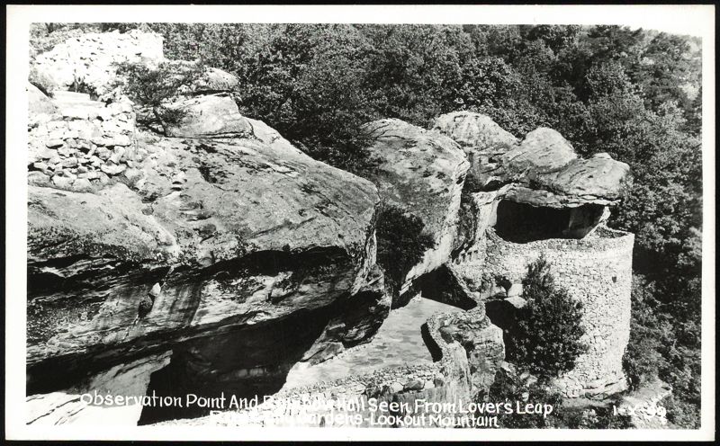 Observation Point and Rainbow Hall, Lookout Mountain