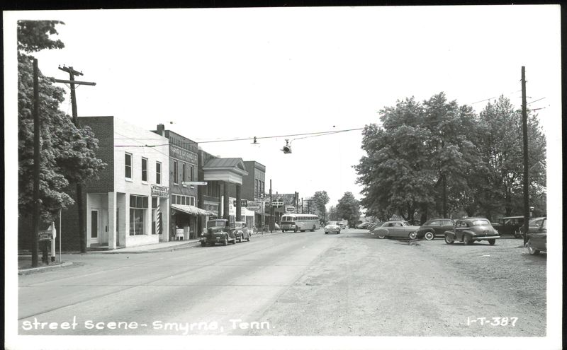Street Scene in Smyrna, Tennessee